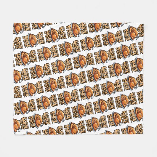 Thanksgiving Fleece Blanket (Voorkant (Horizontaal))
