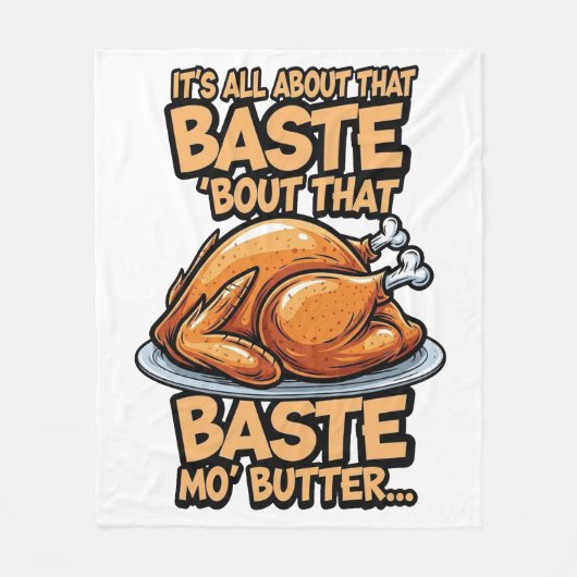 Thanksgiving Fleece Blanket Deken (Voorkant)
