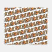 Thanksgiving Fleece Deken (Voorkant (Horizontaal))
