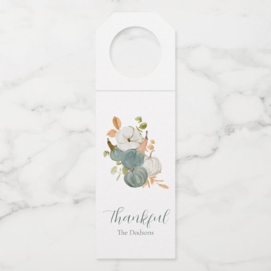 Thanksgiving Flessenhanger (Voorkant)