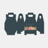 Thanksgiving Floral Herfst Border Bedankdoosjes (Uitgevouwen)