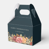 Thanksgiving Floral Herfst Border Bedankdoosjes (Voorkant Zijde)