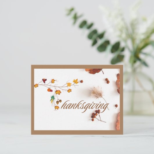 Thanksgiving Foliage Briefkaarten 03 (Staand voorkant)