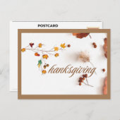 Thanksgiving Foliage Briefkaarten 03 (Voorkant / Achterkant)
