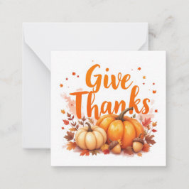Thanksgiving Food Basket Prayer Church Invitation  Notitiekaartje