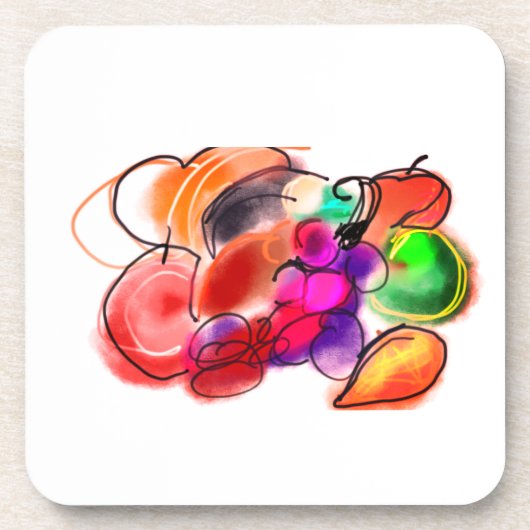 Thanksgiving food bier onderzetter (Voorkant)