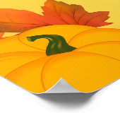 Thanksgiving Food Drive Charity Fundraiser Poster (Hoek)