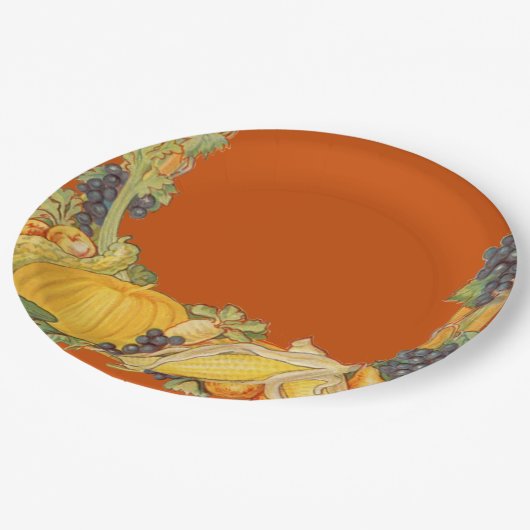 Thanksgiving Foods Paper Bord (Gekanteld)