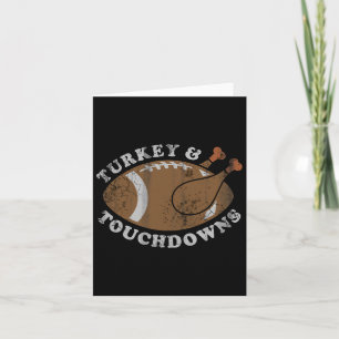 Thanksgiving Football Turkije en landen die de nei Kaart