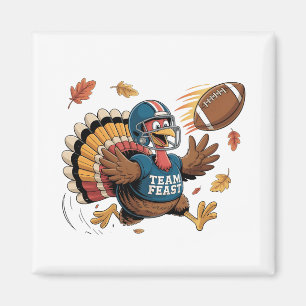 Thanksgiving Football Turkije Fantasy Football Magneet