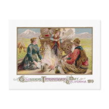 Thanksgiving for Gold Panners in 1849 California
