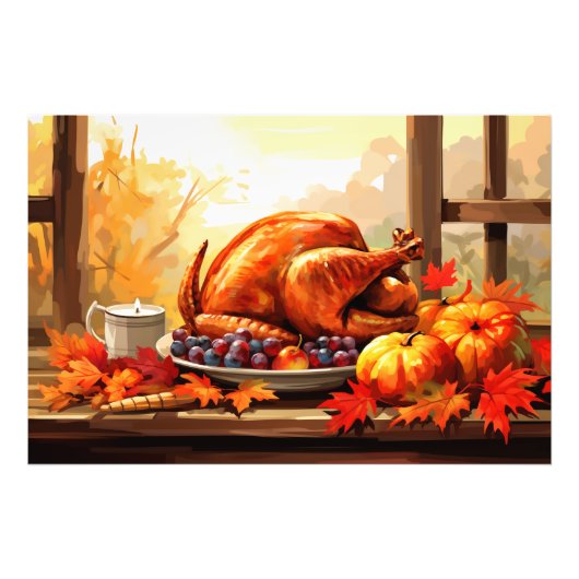 Thanksgiving Foto Afdruk (Voorkant)
