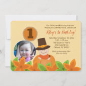 Thanksgiving Foto Sjabloon op zaterdag Elke leefti Kaart (Voorkant)