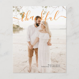 Thanksgiving Foto Typografie Sjabloon