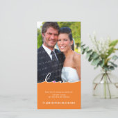 THANKSGIVING FOTOKAART:: liefde deel 1 Feestdagenkaart (Staand voorkant)