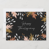 Thanksgiving-fotokaarten in het najaar kaart (Voorkant)
