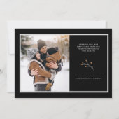 Thanksgiving-fotokaarten in het najaar kaart (Achterkant)