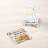 Thanksgiving Friendsgiving Cocktailservetten Kartonnen Onderzetters (Insitu)