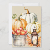 Thanksgiving Friendsgiving Dinner Custom Kaart (Achterkant)