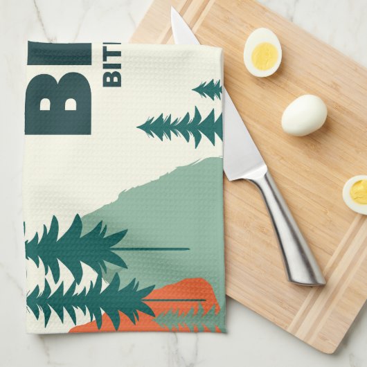 Thanksgiving/Friendsgiving Dinner Feast Towel Theedoek (Quarter Fold)