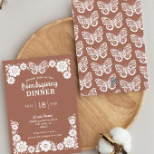 Thanksgiving Friendsgiving Dinner Party Kaart