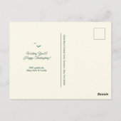 Thanksgiving/Friendsgiving PostCard Briefkaart (Achterkant)
