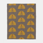 Thanksgiving Friendsgiving Turkey Fleece Deken (Voorkant)
