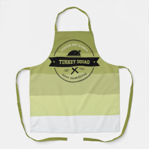 Thanksgiving Funny Turkey Personalize Apron Schort