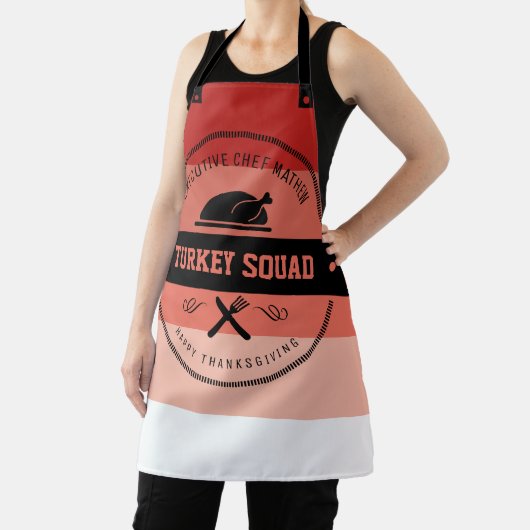 Thanksgiving Funny Turkey Squad Hipster Schort (Insitu)