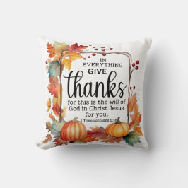 Thanksgiving gebed kussen