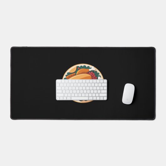 Thanksgiving gebraden Turkije – Feestelijk Feest Bureaumat (Keyboard & Muis)