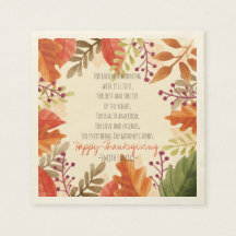 Thanksgiving gedicht. Fijne Thanksgiving. Custom.