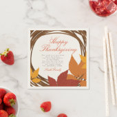 Thanksgiving gedicht Happy Thanksgiving Servet (Insitu)