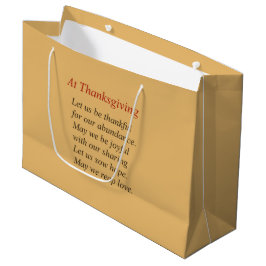 Thanksgiving gedicht over overvloed & delen groot cadeauzakje