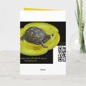 Thanksgiving Gedroogde corn Stalk Decoraties Feestdagen Kaart (Achterkant)