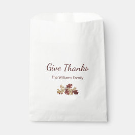 Thanksgiving Geef Bedankt Herfst Foliage Herfst Bedankzakje