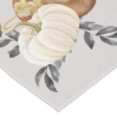 Thanksgiving "Geef Bedankt" Pompoen Dankbaar Korte Tafelloper (Hoek)