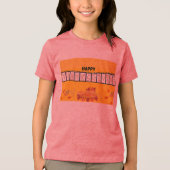 Thanksgiving (geel) Classic Print Tshirts (Voorkant)