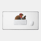 Thanksgiving geheim agent Turkije Classic T-shirt Bureaumat (Keyboard & Muis)