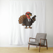 Thanksgiving geheim agent Turkije Classic T-shirt Wandkleed (In situ)