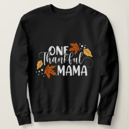 Thanksgiving geïnspireerde typografie trui