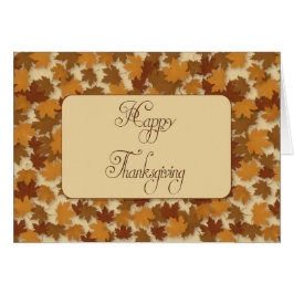 Thanksgiving gekleurde bladeren