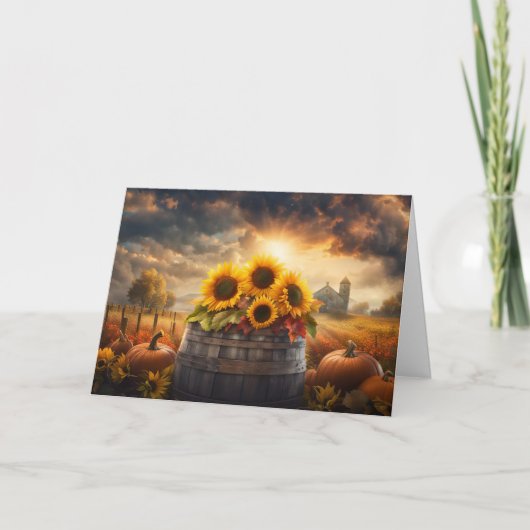 Thanksgiving General Happy Thanksgiving Country Feestdagen Kaart (Voorkant)