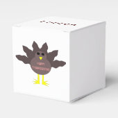 Thanksgiving geplukt Turkije Custom Favor Box Bedankdoosjes (Voorkant Zijde)