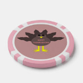 Thanksgiving Geplukte Kalkoen Poker Chips (Enkel)