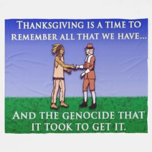 Thanksgiving (gesimuleerde) knelpunten fleece deken