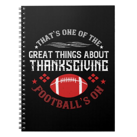 Thanksgiving - Geweldig ding over Thanksgiving Notitieboek (Voorkant)