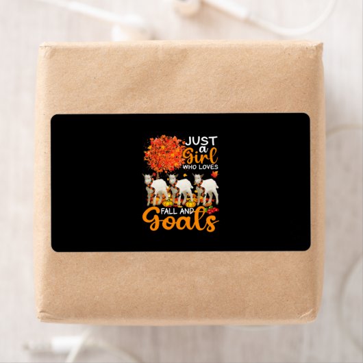 Thanksgiving gewoon een meisje dat van Herfst en g Etiket (Insitu)