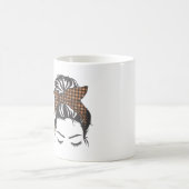 Thanksgiving gewoon een meisje dat van Herfst houd Koffiemok (Center)