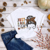 Thanksgiving gewoon een meisje dat van Herfst houd T-shirt